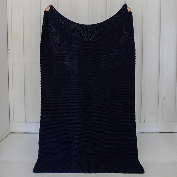 Morgan Throw <br> Navy