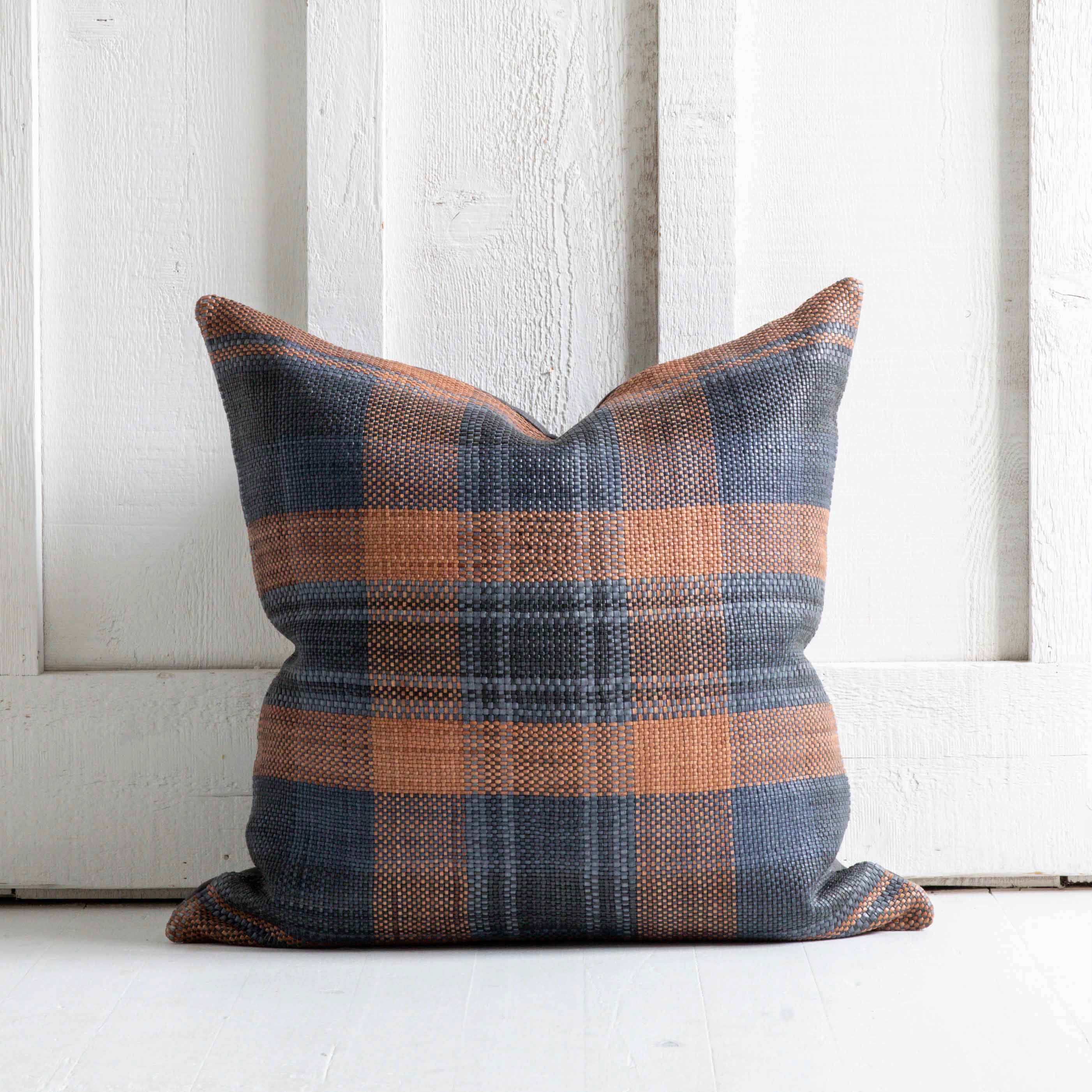 Lance Woven <br> Elvy Pillow Bohemian Blueberry Pie