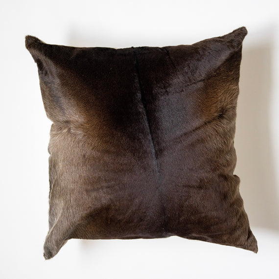 Ghost Pillow-Brown Sheared Pair of 2