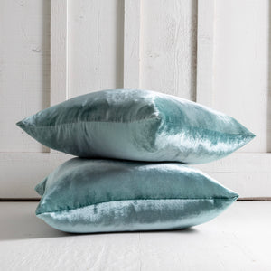 Ombre Velvet Pillow<br>Jade