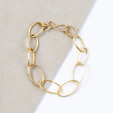 Rosanne Pugliese <br>22K Gold Petal Link Bracelet