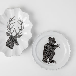 Astier de Villatte <br> Bear Platter