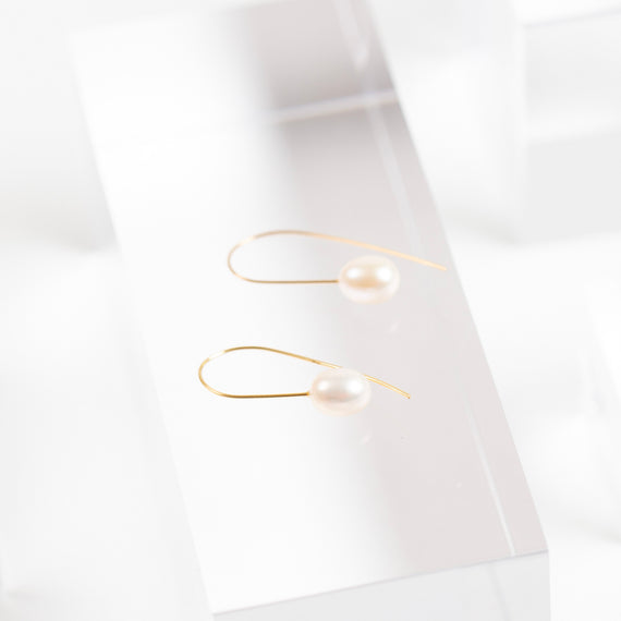 Rosanne Pugliese <br>Small Oval Freshwater Pearls