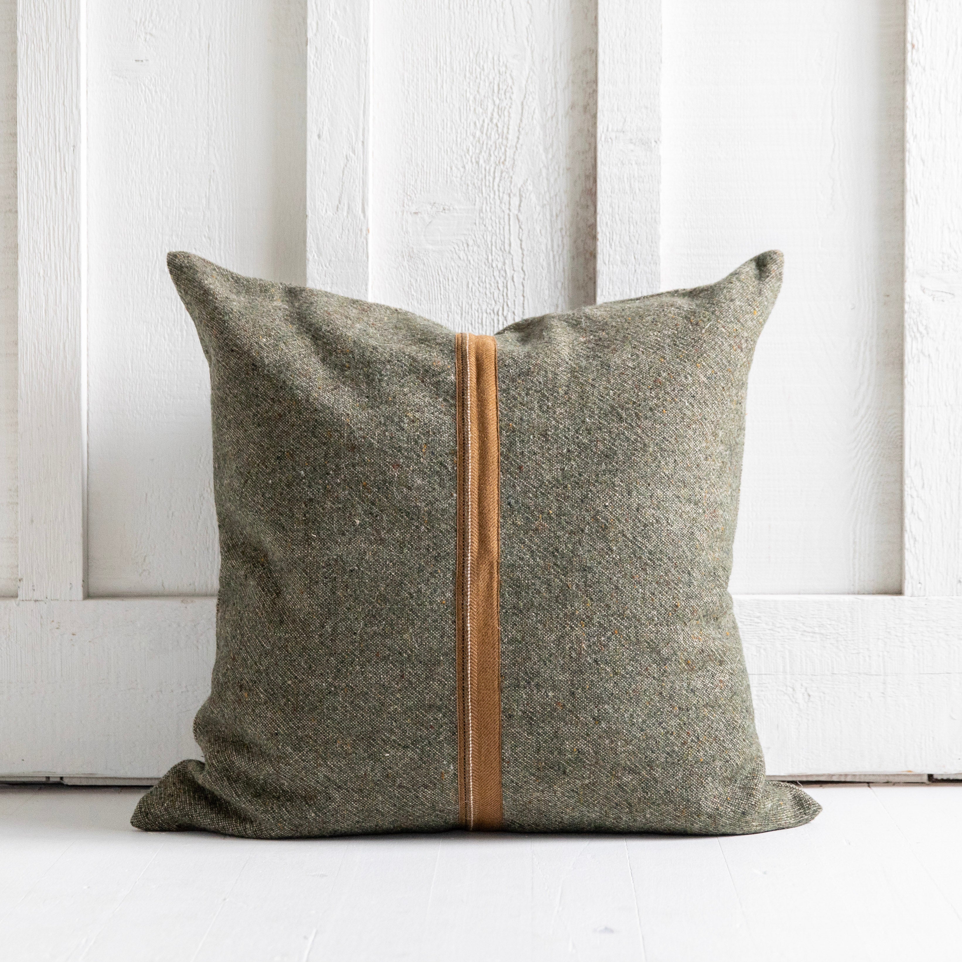 Libeco <br> Idaho Pillow Olive