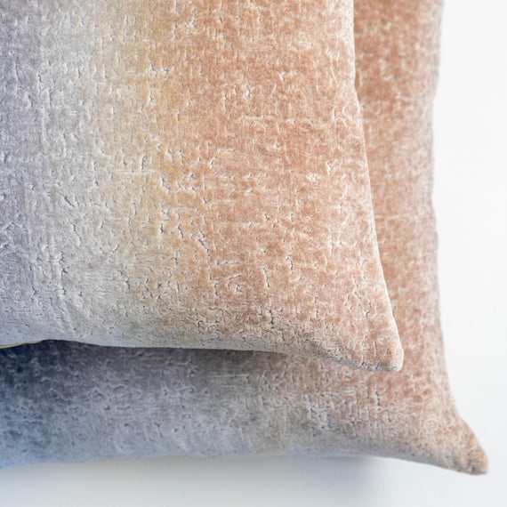 Coral Reef Textured Velvet pillow